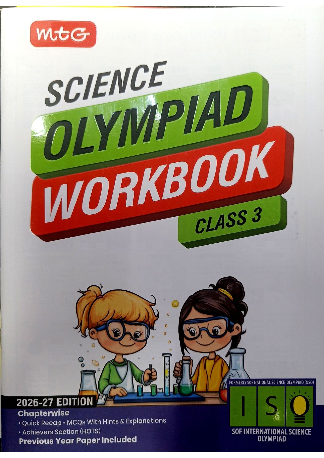 NCERT-MTG Science Olympiad Workbook – Class 3