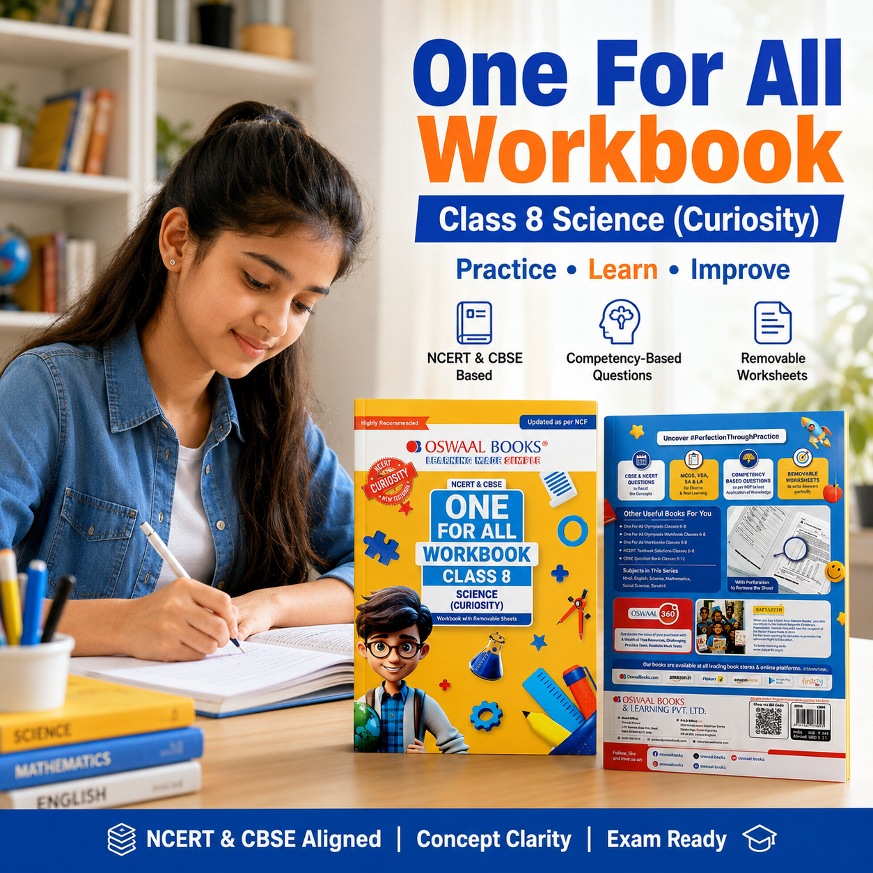 Oswaal One For All Workbook – Class 8 Science - Image 5