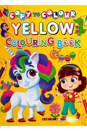 Copy to Colour – Yellow Colouring Book