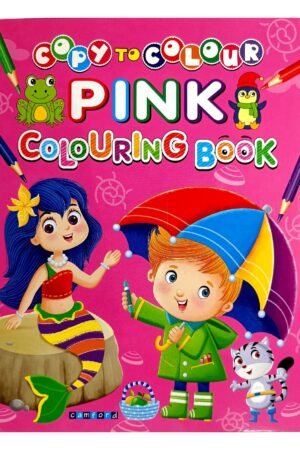 Copy to Colour – Pink Colouring Book