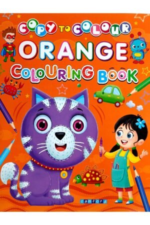 Copy to Colour – Orange Colouring Book