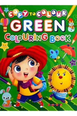 Copy to Colour – Green Colouring Book