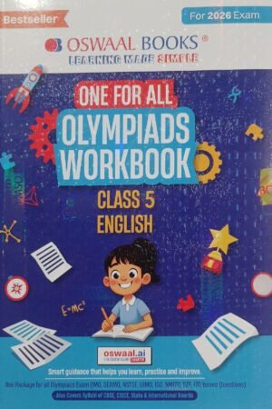 One For All Olympiads Workbook – English -class 5