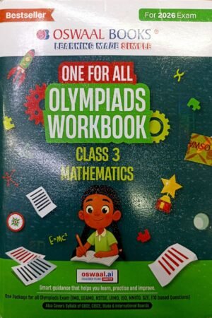Oswaal One For All Olympiads Workbook – Class 3 Mathematics
