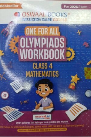 Oswaal One For All Olympiads Workbook – Class 4 Mathematics