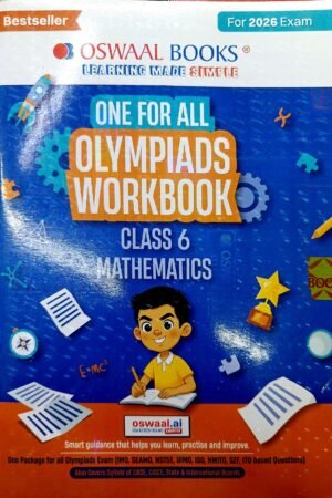 Oswaal One For All Olympiads Workbook – Class 6 Mathematics