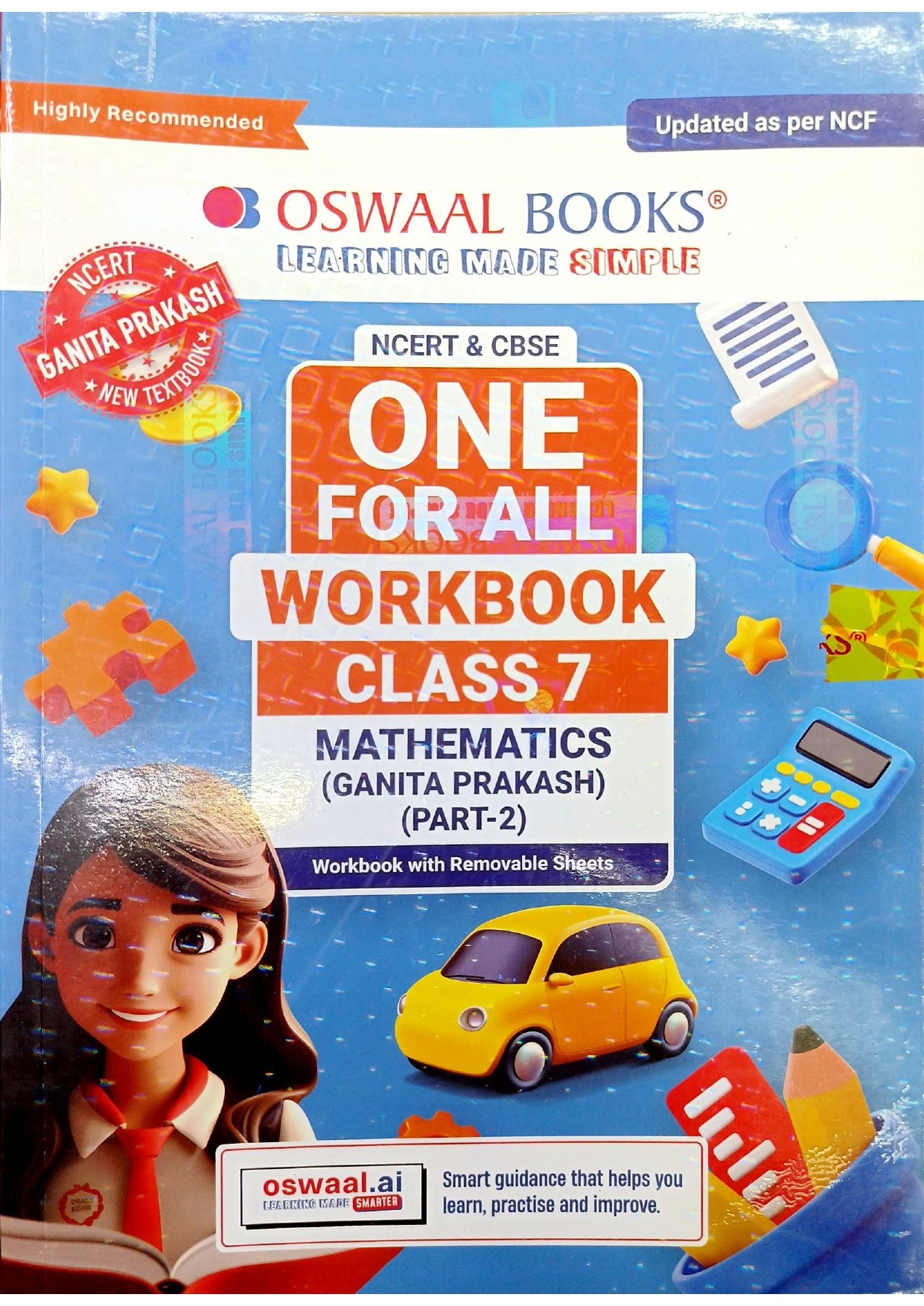 Oswaal One For All Workbook – Class 7 Mathematics (Ganita Prakash) Part-2
