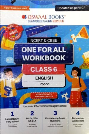Oswaal One For All Workbook – Class 6 English