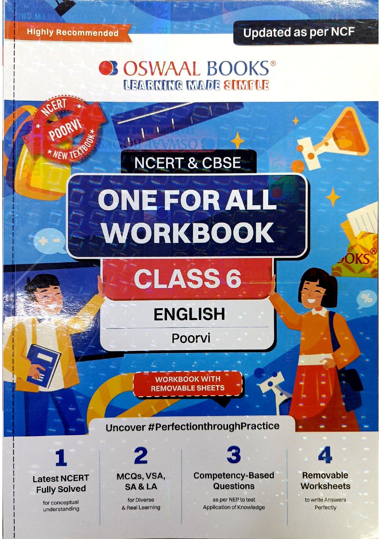 Oswaal One For All Workbook – Class 6 English