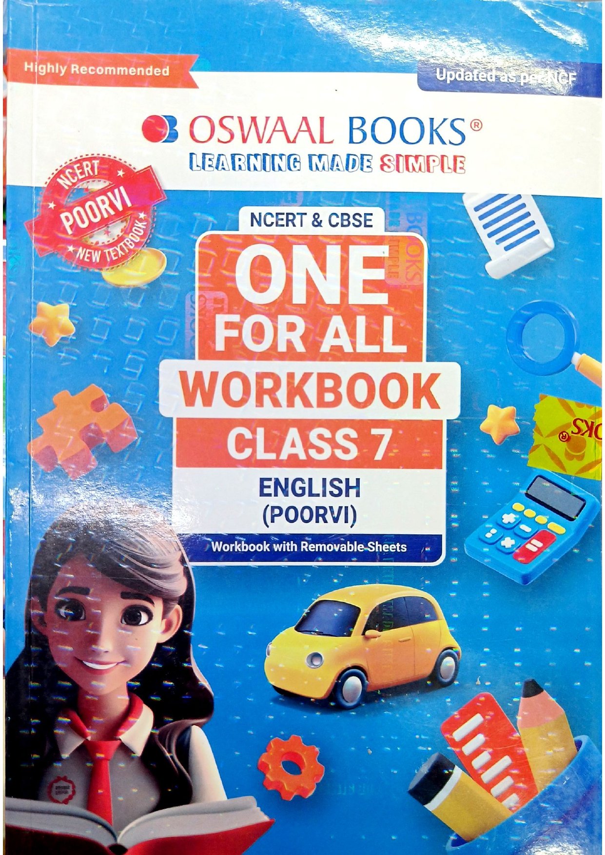 Oswaal One For All Workbook – Class 7 English