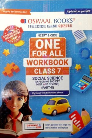 Oswaal Books One For All Workbook Class 7 Social Science (Part-II)