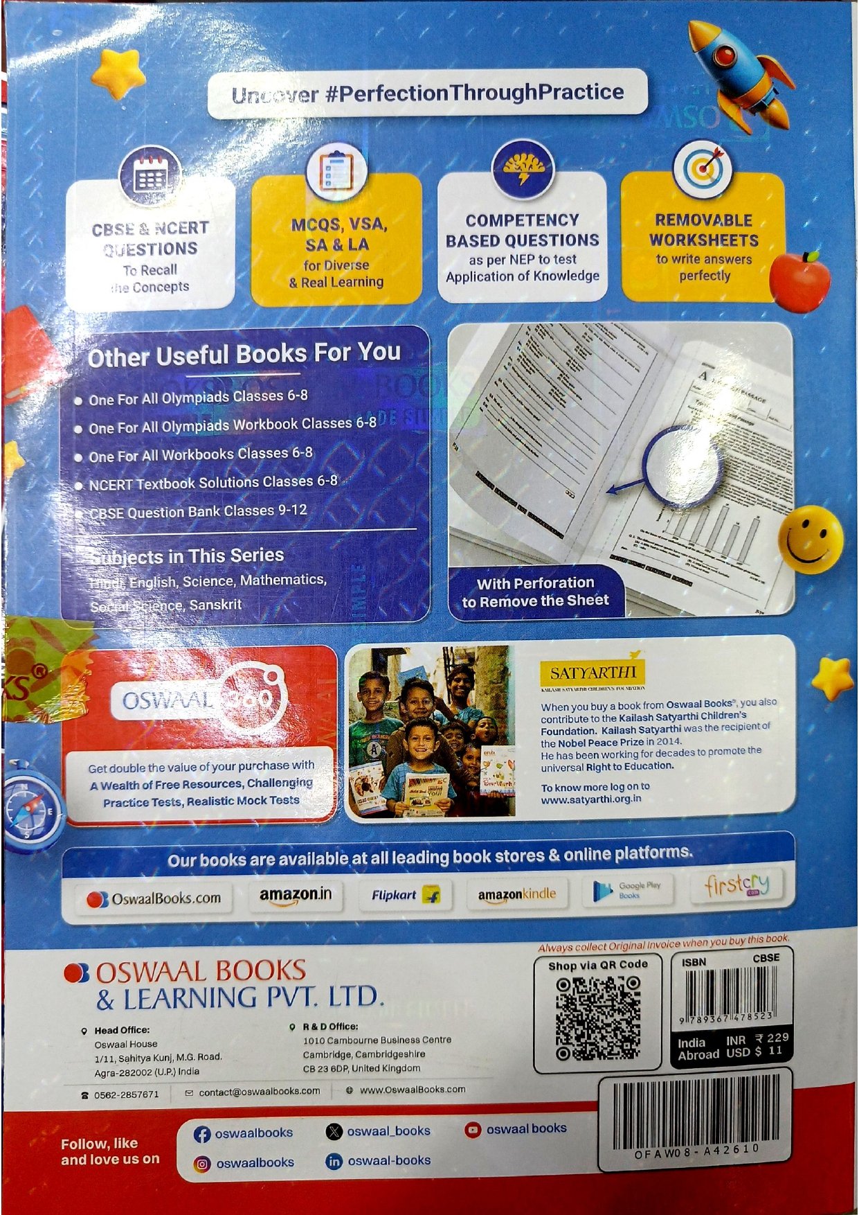 Oswaal Books One For All Workbook Class 8 Sanskrit (Deepakam) - Image 2