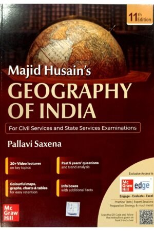 Majid Husain’s Geography of India by Pallavi Saxena | 11th Edition