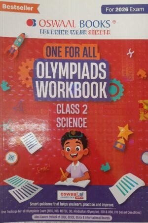 Oswaal One For All Olympiads Workbook Science Class 2 | 2026 Exam Edition | NSO, IOS, NSTSE & School Olympiad Preparation Book