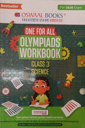 Oswaal One For All Olympiads Workbook Science Class 3 | 2026 Exam Edition | NSO, IOS, NSTSE & School Olympiad Preparation Book
