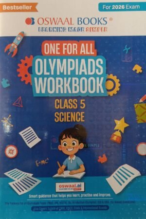 Oswaal One For All Olympiads Workbook Science Class 5 | 2026 Exam Edition | NSO, IOS, NSTSE & School Olympiad Preparation Book