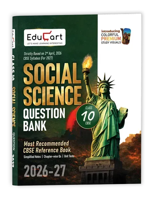 Educart CBSE Question Bank Social Science for Class-10 2026-27